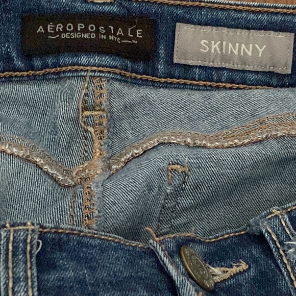 🔥 This week’s sale!
Aeropostale Skinny Designer Art Jeans Handpainted - Picture 11 of 13